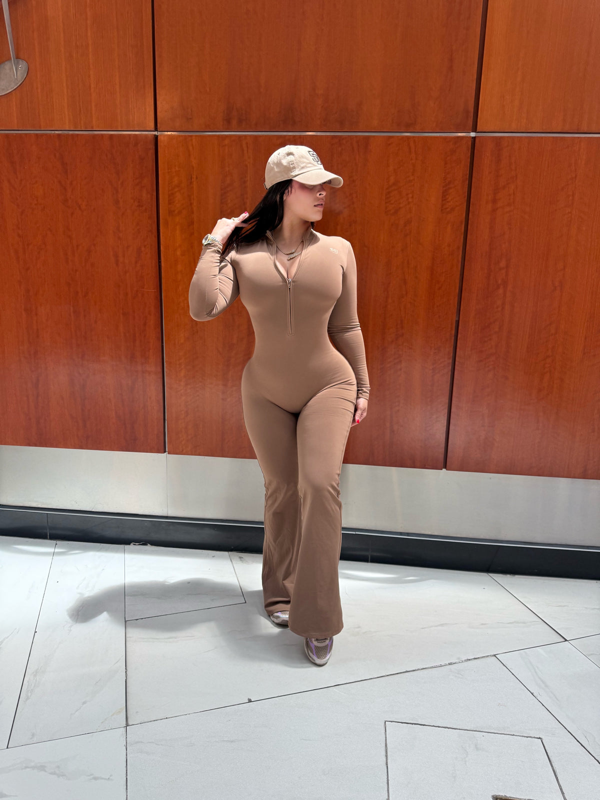 Nude Long Jumpsuit ⭐️