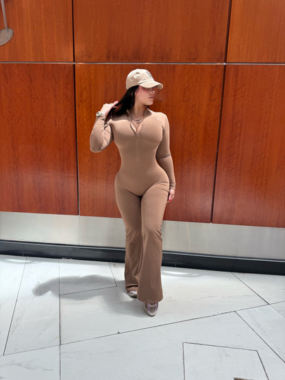 Nude Long Jumpsuit ⭐️