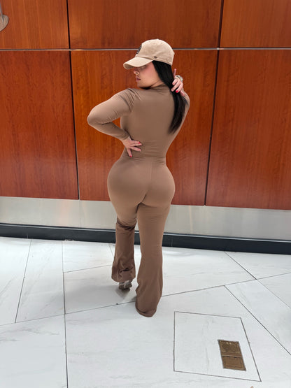 Nude Long Jumpsuit ⭐️