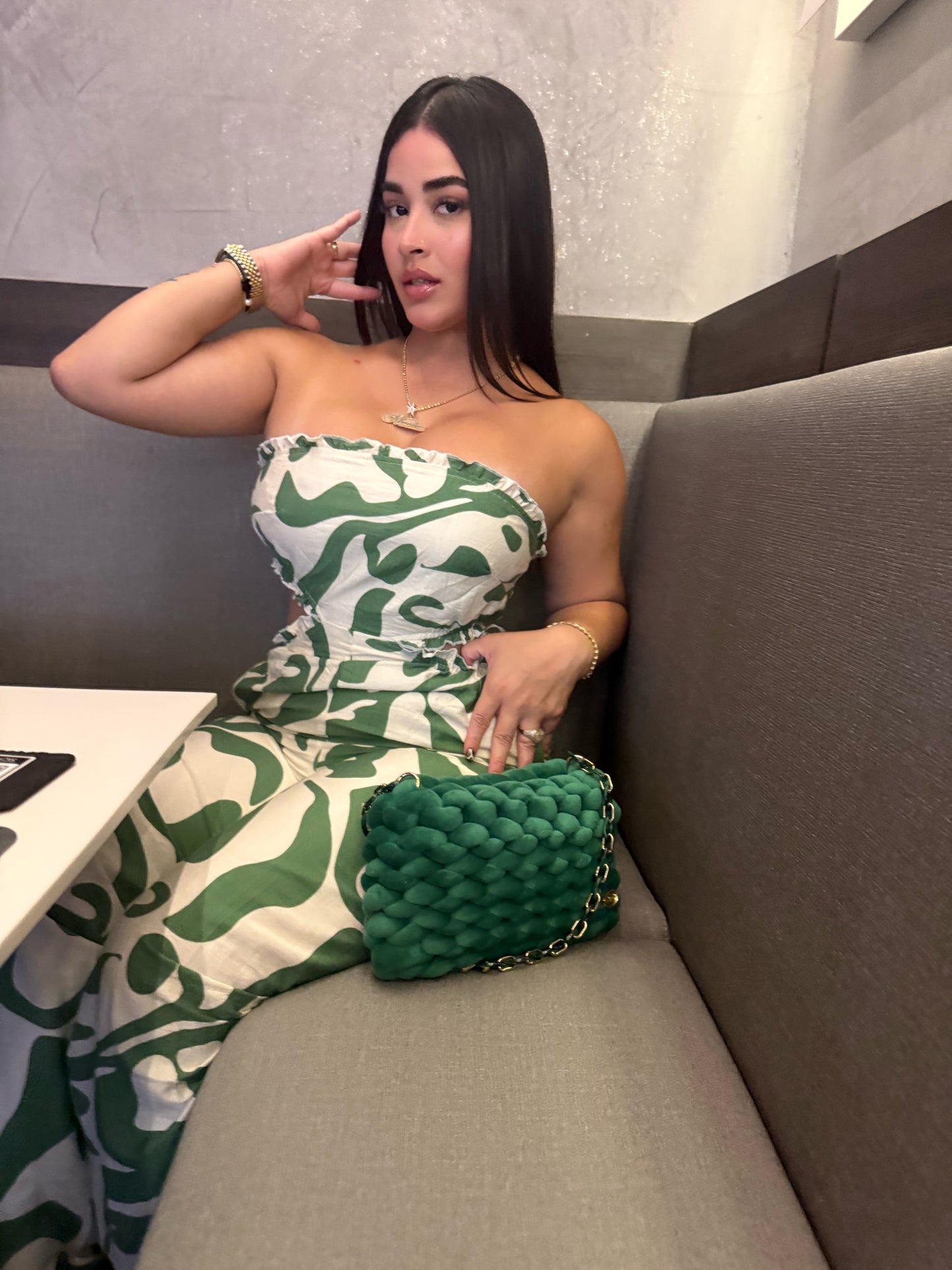 Tube Green Jumpsuit 💚