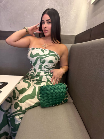 Tube Green Jumpsuit 💚